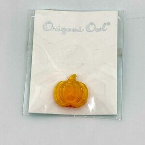 Origami Owl Swarovski Crystal Pumpkin For Living Locket Necklace / Bracelet NIB